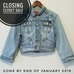 ☆LAST DAY!☆ Ripped Jean Jacket